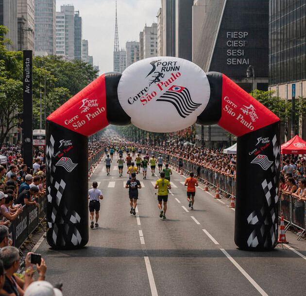 inflável para evento esportivo